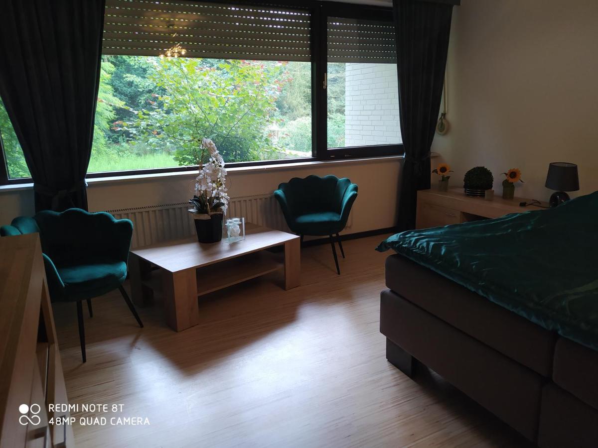 Park Villa Ferienwohnung Mit Pool Und 3 Schlafzimmer Uelzen Buitenkant foto