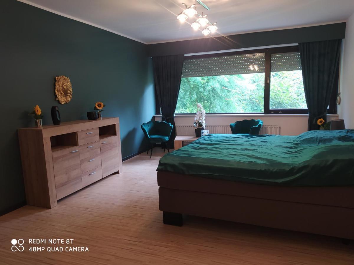Park Villa Ferienwohnung Mit Pool Und 3 Schlafzimmer Uelzen Buitenkant foto