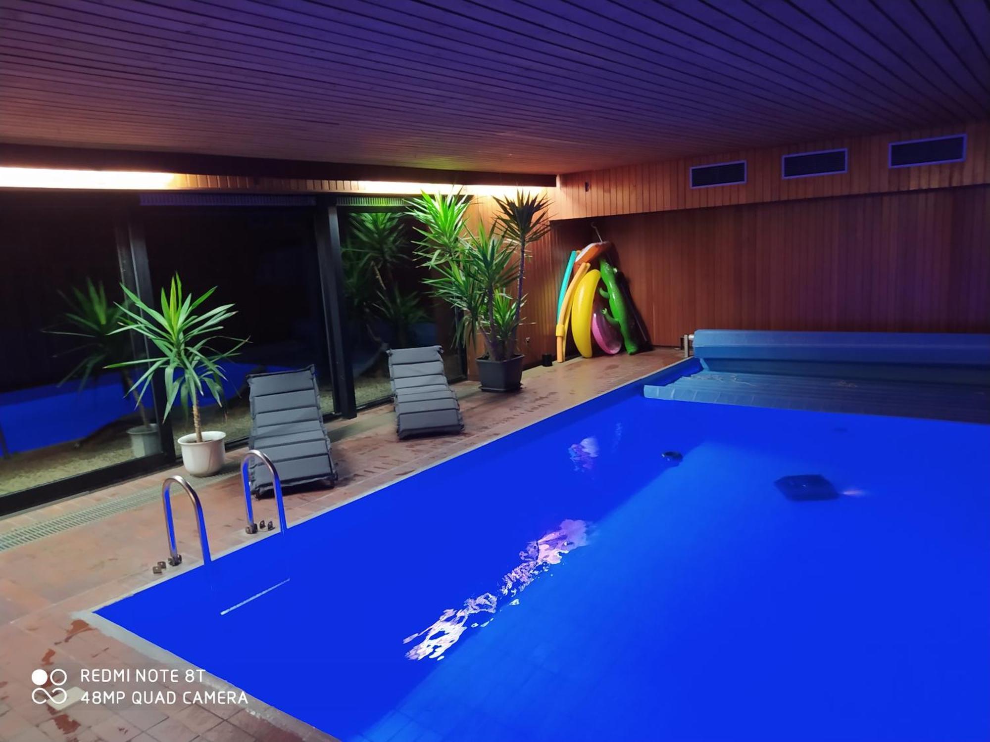 Park Villa Ferienwohnung Mit Pool Und 3 Schlafzimmer Uelzen Buitenkant foto